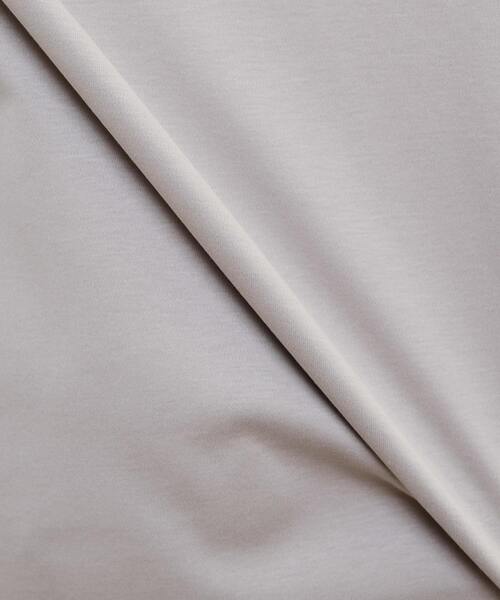 MEN'S MELROSE(メンズメルローズ)の「シルケットスムース スタンダード半袖Tシャツ | COOL TOUCH COTTON(Tシャツ/カットソー・メンズ・グレー/ブルーグレー/ベージュ/ホワイト・3/5/4)」の12枚目の写真