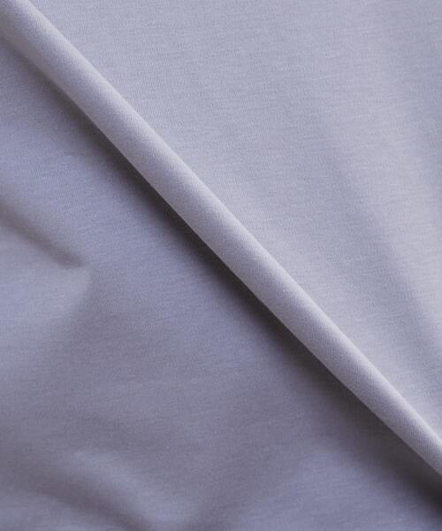 MEN'S MELROSE(メンズメルローズ)の「シルケットスムース スタンダード半袖Tシャツ | COOL TOUCH COTTON(Tシャツ/カットソー・メンズ・グレー/ブルーグレー/ベージュ/ホワイト・3/5/4)」の13枚目の写真
