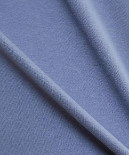 MEN'S MELROSE(メンズメルローズ)の「シルケットスムース スタンダード半袖Tシャツ | COOL TOUCH COTTON(Tシャツ/カットソー・メンズ・グレー/ブルーグレー/ベージュ/ホワイト・3/5/4)」の14枚目の写真