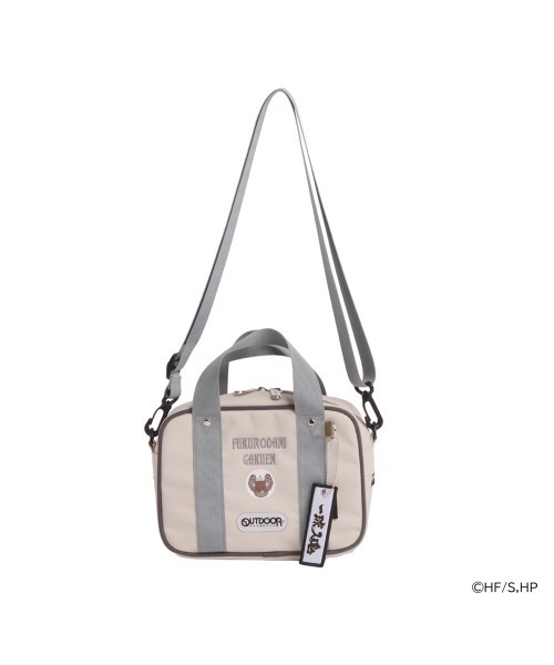 OUTDOOR PRODUCTS(アウトドアプロダクツ)の「【ハイキュー!!×OUTDOOR PRODUCTS】 スクールバッグ風ミニショルダー(ショルダーバッグ・レディース・ブラック×レッド/ブラック/ネイビー/ベージュ・FREE)」の4枚目の写真