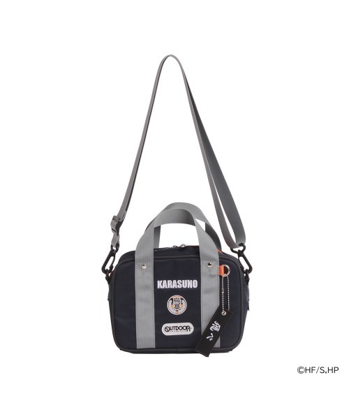 OUTDOOR PRODUCTS(アウトドアプロダクツ)の「【ハイキュー!!×OUTDOOR PRODUCTS】 スクールバッグ風ミニショルダー(ショルダーバッグ・レディース・ブラック×レッド/ブラック/ネイビー/ベージュ・FREE)」の1枚目の写真