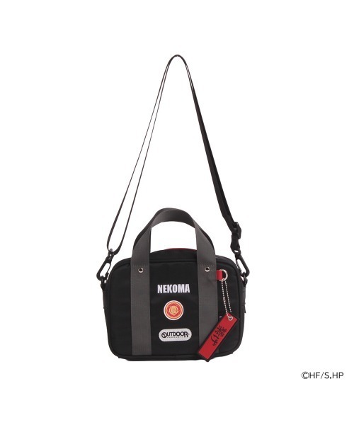 OUTDOOR PRODUCTS(アウトドアプロダクツ)の「【ハイキュー!!×OUTDOOR PRODUCTS】 スクールバッグ風ミニショルダー(ショルダーバッグ・レディース・ブラック×レッド/ブラック/ネイビー/ベージュ・FREE)」の3枚目の写真
