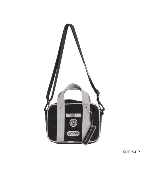 OUTDOOR PRODUCTS(アウトドアプロダクツ)の「【ハイキュー!!×OUTDOOR PRODUCTS】 スクールバッグ風ミニショルダー(ショルダーバッグ・レディース・ブラック×レッド/ブラック/ネイビー/ベージュ・FREE)」の2枚目の写真