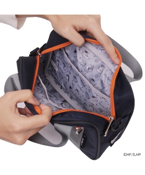 OUTDOOR PRODUCTS(アウトドアプロダクツ)の「【ハイキュー!!×OUTDOOR PRODUCTS】 スクールバッグ風ミニショルダー(ショルダーバッグ・レディース・ブラック×レッド/ブラック/ネイビー/ベージュ・FREE)」の17枚目の写真