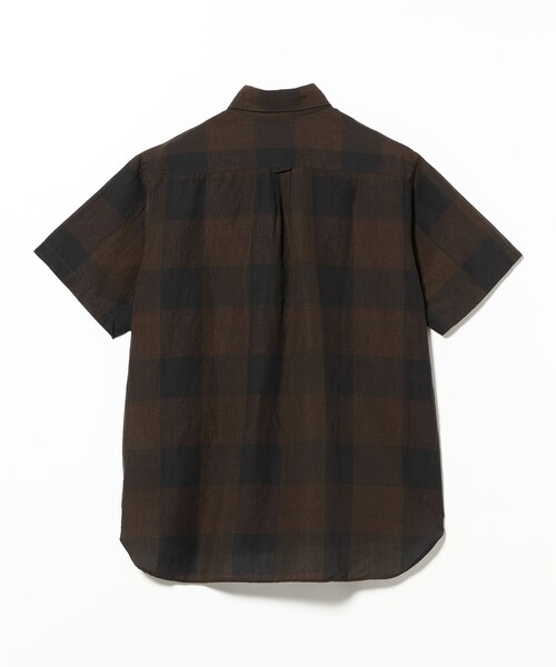 BEAMS PLUS(ビームスプラス)の「B.D. Classic-fit COTTON Linen Cord Check(シャツ/ブラウス・メンズ・ネイビー/ブラック・LARGE/MEDIUM/SMALL/X-LARGE)」の12枚目の写真