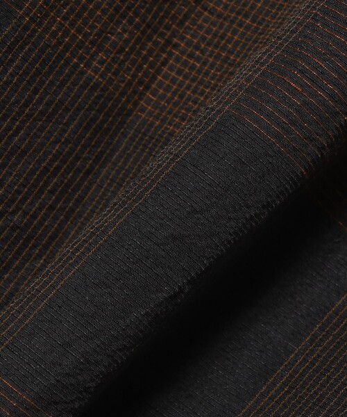 BEAMS PLUS(ビームスプラス)の「B.D. Classic-fit COTTON Linen Cord Check(シャツ/ブラウス・メンズ・ネイビー/ブラック・LARGE/MEDIUM/SMALL/X-LARGE)」の13枚目の写真