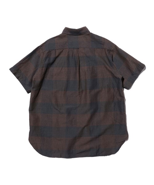 BEAMS PLUS(ビームスプラス)の「B.D. Classic-fit COTTON Linen Cord Check(シャツ/ブラウス・メンズ・ネイビー/ブラック・LARGE/MEDIUM/SMALL/X-LARGE)」の19枚目の写真