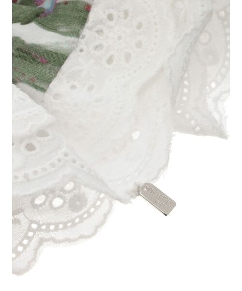 merry jenny（メリージェニー）の「flowerレースシュシュ（シュシュ・レディース・ブラック/オフホワイト・FREE）」の4枚目の写真