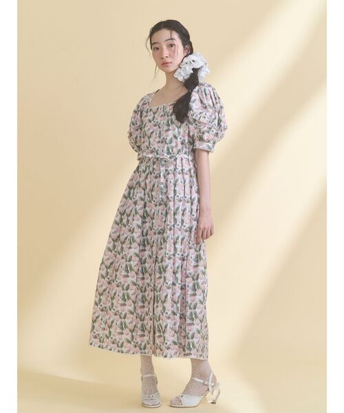 merry jenny（メリージェニー）の「flowerレースシュシュ（シュシュ・レディース・ブラック/オフホワイト・FREE）」の17枚目の写真