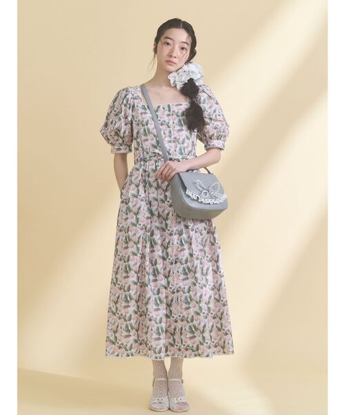 merry jenny（メリージェニー）の「flowerレースシュシュ（シュシュ・レディース・ブラック/オフホワイト・FREE）」の18枚目の写真