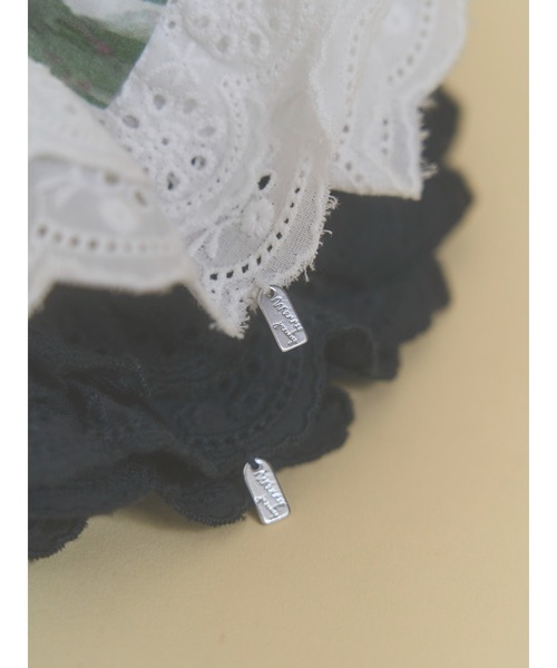 merry jenny（メリージェニー）の「flowerレースシュシュ（シュシュ・レディース・ブラック/オフホワイト・FREE）」の12枚目の写真