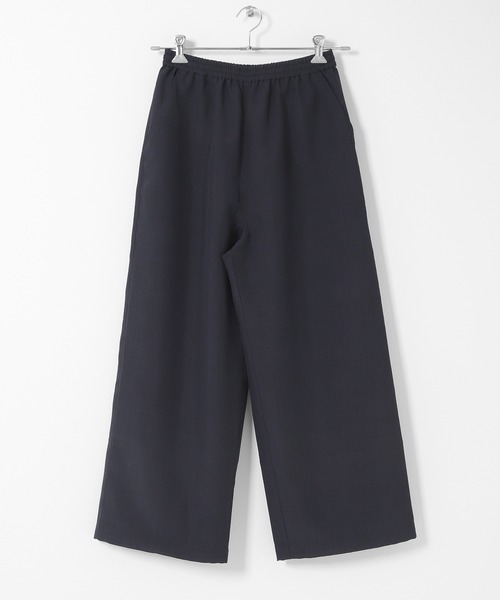 EKAL(エカル)の「『UVカット/イージーケア/吸水速乾/接触冷感/UR TECH DRYLUXE』ハイツイストイージートラウザー(その他パンツ・レディース・グレー/ブルーグレー/ネイビー・ONE)」の17枚目の写真