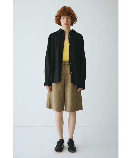 HeRIN.CYE(ヘリンドットサイ)の「Back shirring shirt バックシャーリングシャツ(シャツ/ブラウス・レディース・ピンク/ライトベージュ/ブラック・FREE)」の4枚目の写真