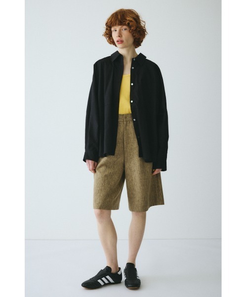 HeRIN.CYE(ヘリンドットサイ)の「Back shirring shirt バックシャーリングシャツ(シャツ/ブラウス・レディース・ピンク/ライトベージュ/ブラック・FREE)」の5枚目の写真