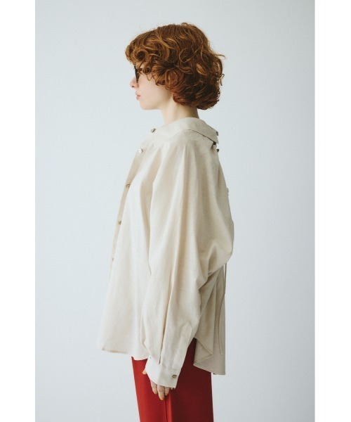 HeRIN.CYE(ヘリンドットサイ)の「Back shirring shirt バックシャーリングシャツ(シャツ/ブラウス・レディース・ピンク/ライトベージュ/ブラック・FREE)」の18枚目の写真