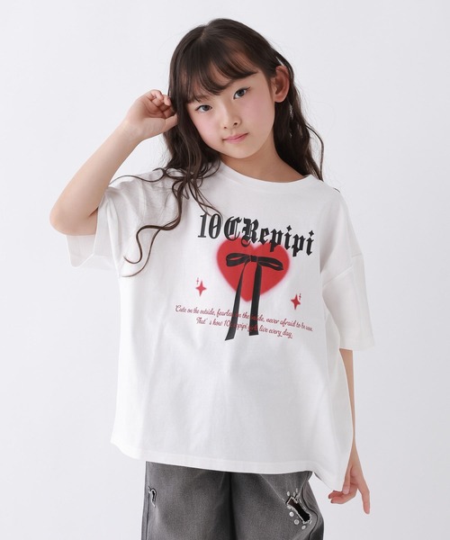 セール】【10C REPIPI】【半袖】最強きゃわTee（Tシャツ/カットソー