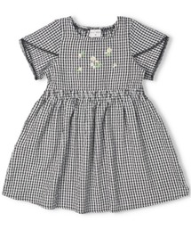 Will Mery（ウイルメリィ）の「【WEB限定】お花刺繍ギンガムチェックワンピース（ワンピース）」