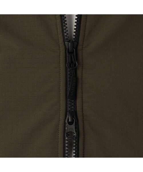 BRIEFING（ブリーフィング）の「【BRIEFING GOLF／ブリーフィングゴルフ】MS STORMFLEECE BLOUSON（ブルゾン・メンズ・チャコール/ブラック/オリーブ/ライトグレー・L/M/S/XL）」の12枚目の写真