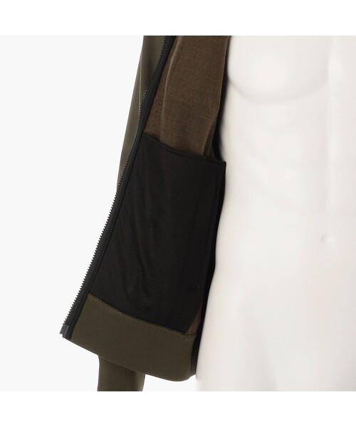 BRIEFING（ブリーフィング）の「【BRIEFING GOLF／ブリーフィングゴルフ】MS STORMFLEECE BLOUSON（ブルゾン・メンズ・チャコール/ブラック/オリーブ/ライトグレー・L/M/S/XL）」の14枚目の写真