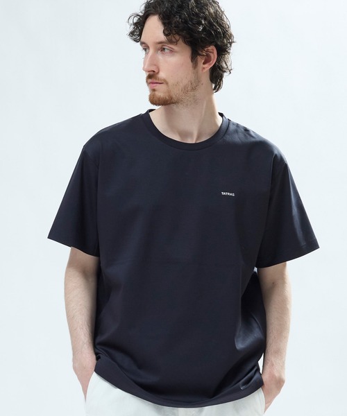 MEN'S BIGI(メンズビギ)の「【TATRAS/タトラス】SELO/セロ Tシャツ(Tシャツ/カットソー・メンズ・ネイビー/ブラック/ホワイト・02/03)」の3枚目の写真