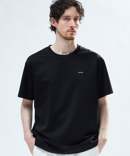 MEN'S BIGI(メンズビギ)の「【TATRAS/タトラス】SELO/セロ Tシャツ(Tシャツ/カットソー・メンズ・ネイビー/ブラック/ホワイト・02/03)」の2枚目の写真
