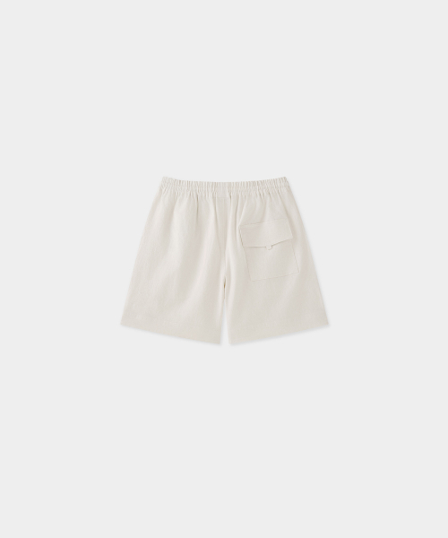 J'RIUM(ジェイリウム)の「ニコルリネンドローストリングショーツアイボリー(その他パンツ・メンズ・その他・LARGE/MEDIUM)」の3枚目の写真