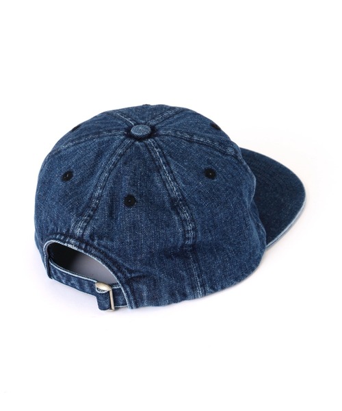schott（ショット）の「Schott/ショット/DENIM 6P CAP/デニム シックスパネル キャップ（キャップ・メンズ・ネイビー/ブラック・F）」の7枚目の写真