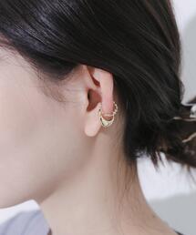 SMELLY | 2セットメタルイヤカフ(イヤーカフ)