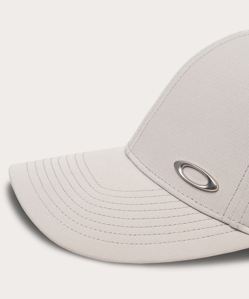 OAKLEY(オークリー)の「OAKLEY/オークリー キャップ ESSENTIAL METAL CAP 25.0 FOS902035(キャップ・メンズ・ブラック/ダークグレー/ベージュ・FREE)」の10枚目の写真
