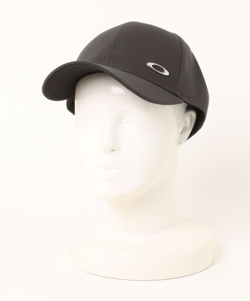 OAKLEY(オークリー)の「OAKLEY/オークリー キャップ ESSENTIAL METAL CAP 25.0 FOS902035(キャップ・メンズ・ブラック/ダークグレー/ベージュ・FREE)」の6枚目の写真