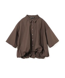 mizuiroind（ミズイロインド）の「mizuiro ind ハーフスリーブバルーンシャツ（シャツ/ブラウス）」