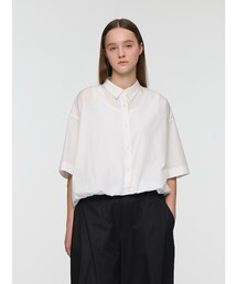 mizuiroind（ミズイロインド）の「mizuiro ind ハーフスリーブバルーンシャツ（シャツ/ブラウス）」