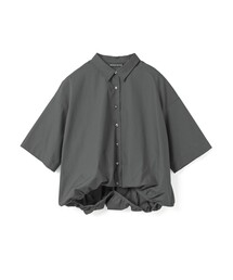 mizuiroind（ミズイロインド）の「mizuiro ind ハーフスリーブバルーンシャツ（シャツ/ブラウス）」