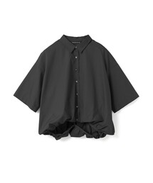 mizuiroind（ミズイロインド）の「mizuiro ind ハーフスリーブバルーンシャツ（シャツ/ブラウス）」