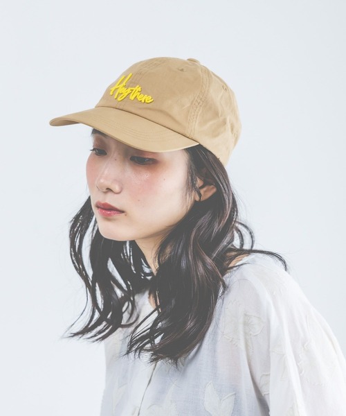 niko and...（ニコアンド）の「《抗菌防臭》アソートロゴ刺繍キャップ（キャップ・レディース・キャメル/ブルー・0）」の10枚目の写真