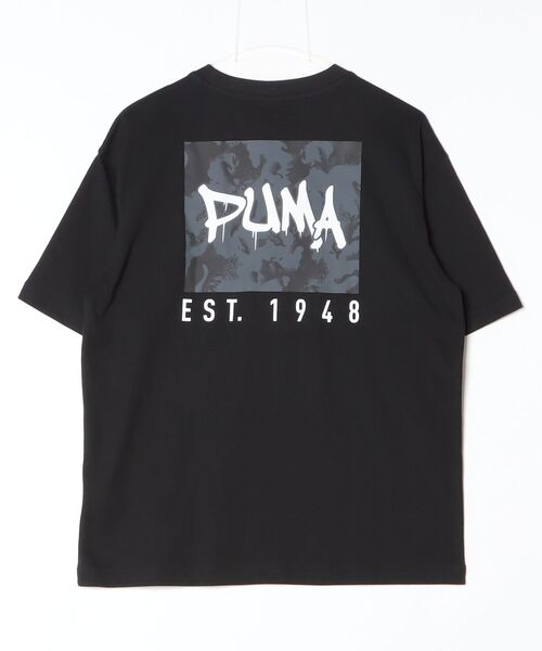 PUMA（プーマ）の「プーマ PUMA ESS ELEVATED MX SS カモ BK PT Tシャツ（Tシャツ/カットソー・メンズ・カーキ/ブラック/グレー/ホワイト・S/M/L/LL/3L）」の8枚目の写真