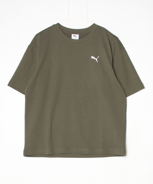 PUMA（プーマ）の「プーマ PUMA ESS ELEVATED MX SS カモ BK PT Tシャツ（Tシャツ/カットソー・メンズ・カーキ/ブラック/グレー/ホワイト・S/M/L/LL/3L）」の18枚目の写真