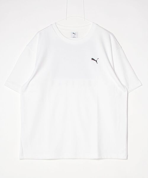 PUMA（プーマ）の「プーマ PUMA ESS ELEVATED MX SS カモ BK PT Tシャツ（Tシャツ/カットソー・メンズ・カーキ/ブラック/グレー/ホワイト・S/M/L/LL/3L）」の19枚目の写真