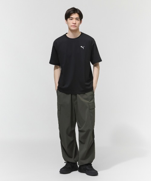 PUMA（プーマ）の「プーマ PUMA ESS ELEVATED MX SS カモ BK PT Tシャツ（Tシャツ/カットソー・メンズ・カーキ/ブラック/グレー/ホワイト・S/M/L/LL/3L）」の12枚目の写真