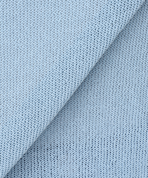 Noble(ノーブル)の「《追加》ペーパーヤーン裏天竺プルオーバー(グリーン・ブルー)(ニット/セーター・レディース・スカイブルー/モスグリーン・FREE)」の16枚目の写真