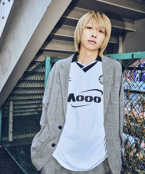 Mサイズ UMBRO × Aooo サッカーシャツ フリークスストア UMBRO/アンブロ UMBRO × Aooo サッカーシャツ（Tシャツ/カットソー