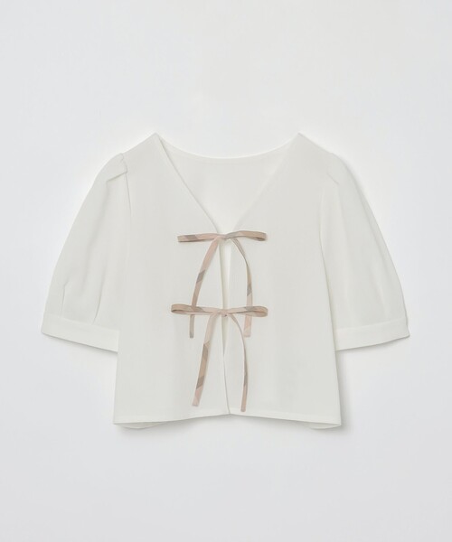 BLUE LABEL CRESTBRIDGE(ブルーレーベルクレストブリッジ)の「【sweetコラボ】クレストブリッジチェックチュールプリントドレスセット(ワンピース・レディース・パープル系その他4/レッド/ピンク系その他3・40/38/36)」の9枚目の写真