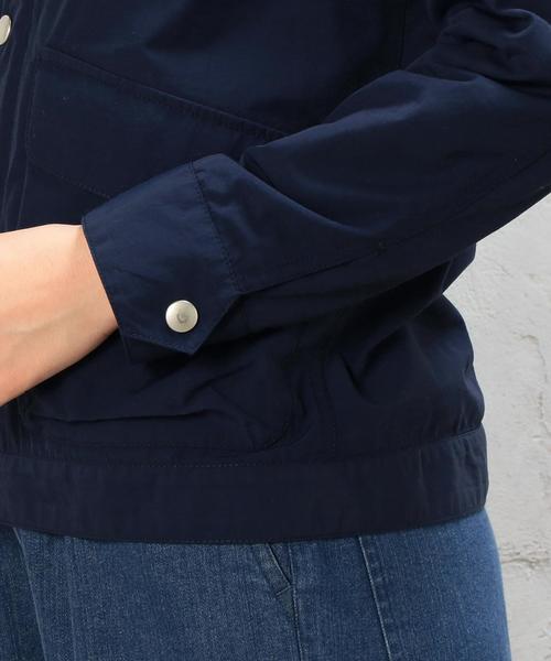 green label relaxing（グリーンレーベルリラクシング）の「[WEB限定]CB N 2WAY デッキパーカー ◆（ブルゾン・レディース・ブラック/オリーブ/ネイビー・36/44/40/42/38）」の21枚目の写真