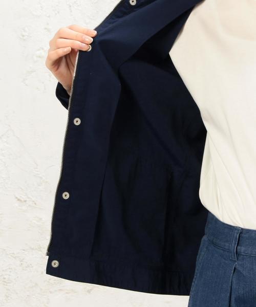 green label relaxing（グリーンレーベルリラクシング）の「[WEB限定]CB N 2WAY デッキパーカー ◆（ブルゾン・レディース・ブラック/オリーブ/ネイビー・36/44/40/42/38）」の22枚目の写真