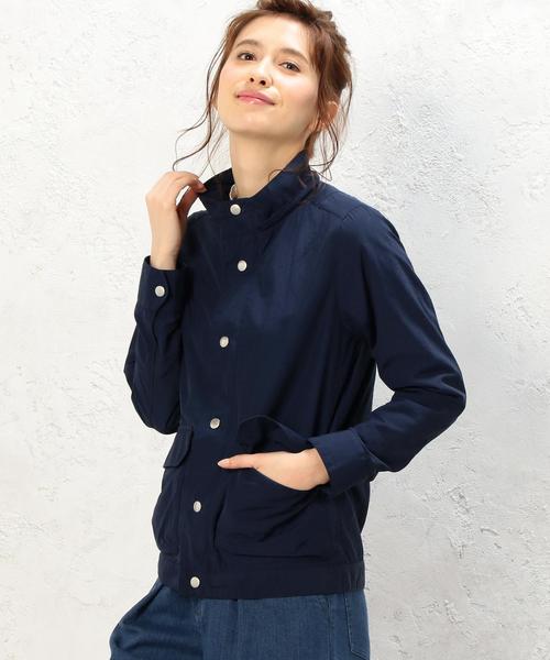 green label relaxing（グリーンレーベルリラクシング）の「[WEB限定]CB N 2WAY デッキパーカー ◆（ブルゾン・レディース・ブラック/オリーブ/ネイビー・36/44/40/42/38）」の16枚目の写真