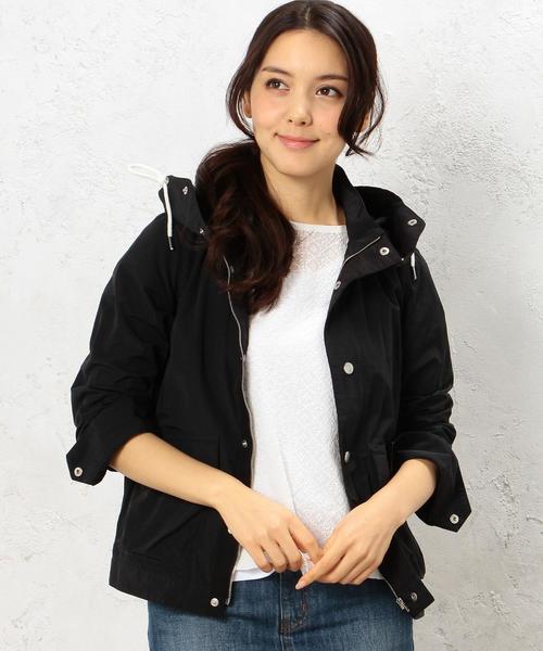 green label relaxing（グリーンレーベルリラクシング）の「[WEB限定]CB N 2WAY デッキパーカー ◆（ブルゾン・レディース・ブラック/オリーブ/ネイビー・36/44/40/42/38）」の5枚目の写真