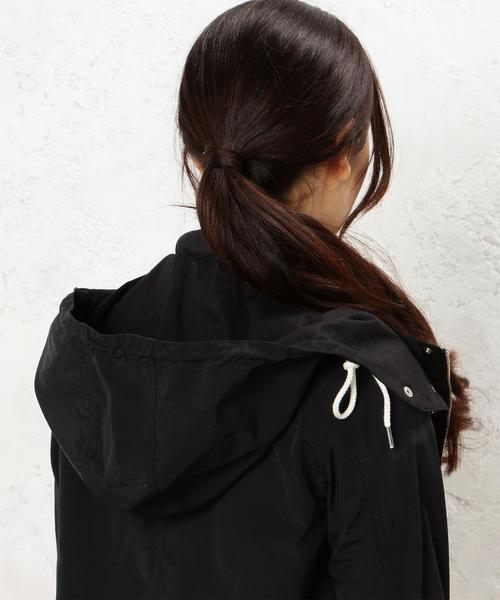 green label relaxing（グリーンレーベルリラクシング）の「[WEB限定]CB N 2WAY デッキパーカー ◆（ブルゾン・レディース・ブラック/オリーブ/ネイビー・36/44/40/42/38）」の6枚目の写真