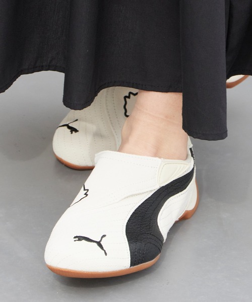PUMA(プーマ)の「PUMA/プーマ SLIPCAT スピードキャット スニーカー レディース ブランドロゴ ロープロファイルスニーカー 秋 秋服 2026年秋冬(スニーカー・レディース・ブラック/アイボリー・23/23.5/24/24.5/25)」の12枚目の写真