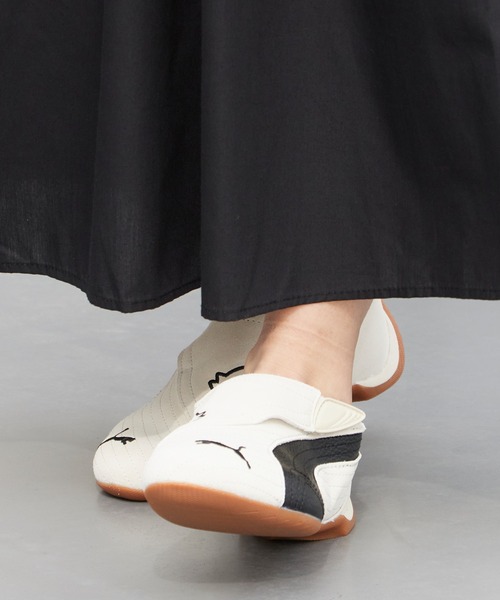 PUMA(プーマ)の「PUMA/プーマ SLIPCAT スピードキャット スニーカー レディース ブランドロゴ ロープロファイルスニーカー 秋 秋服 2026年秋冬(スニーカー・レディース・ブラック/アイボリー・23/23.5/24/24.5/25)」の13枚目の写真
