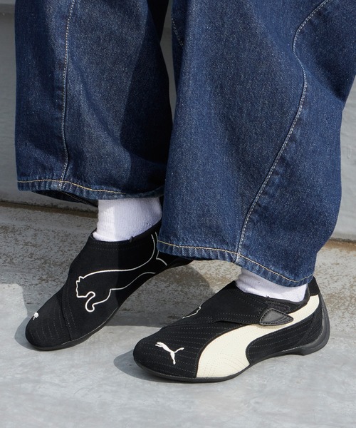 PUMA(プーマ)の「PUMA/プーマ SLIPCAT スピードキャット スニーカー レディース ブランドロゴ ロープロファイルスニーカー 秋 秋服 2026年秋冬(スニーカー・レディース・ブラック/アイボリー・23/23.5/24/24.5/25)」の17枚目の写真